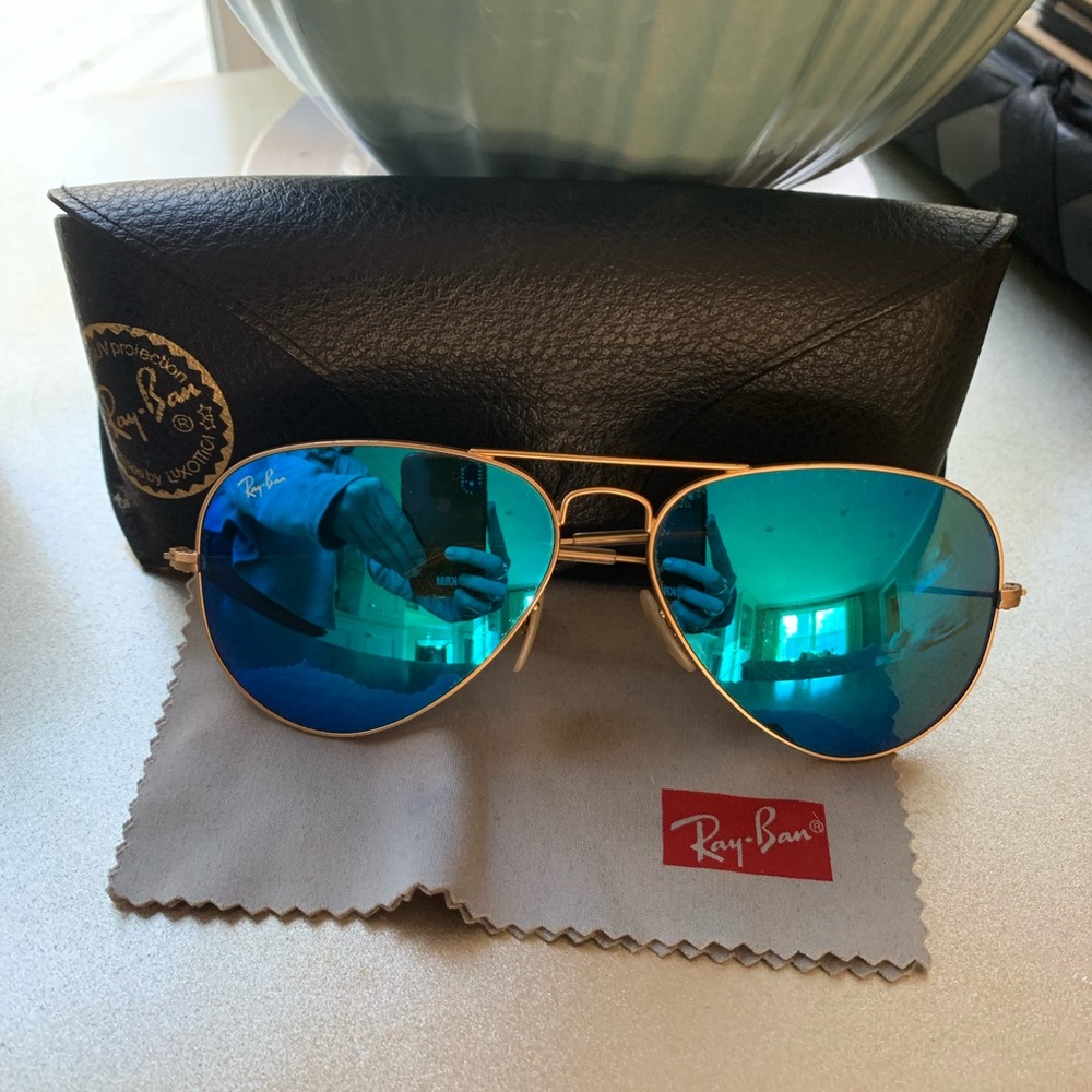 Ray-Ban Aviator Reflective sunglasses